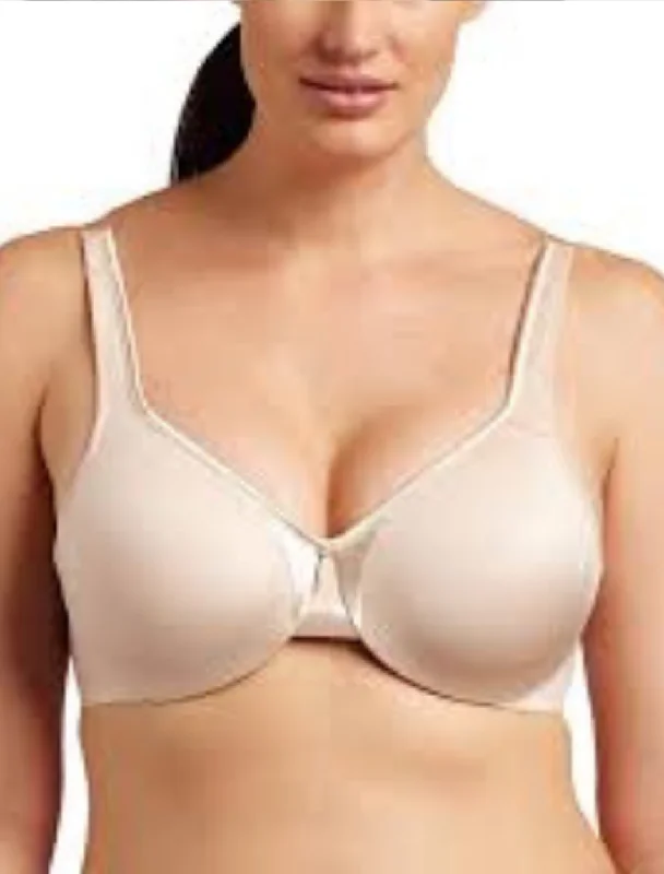 Olga Signature Support Satin Underwire Bra, Butterscotch