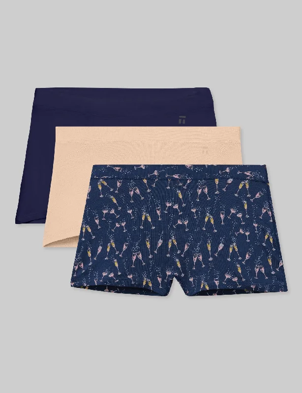 Navy Mini Cheers/Evening Blue/Maple Sugar