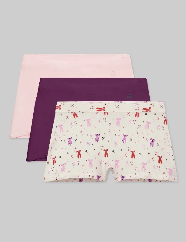 Pink Dogwood/Dark Purple/Ribbon and Bows